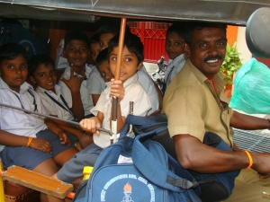 A school pick-up
